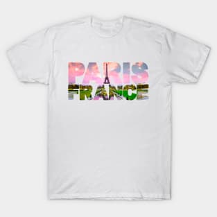 PARIS France - Sunset Glow over Trocadéro Gardens T-Shirt